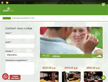 Tablet Screenshot of jamulodge.com